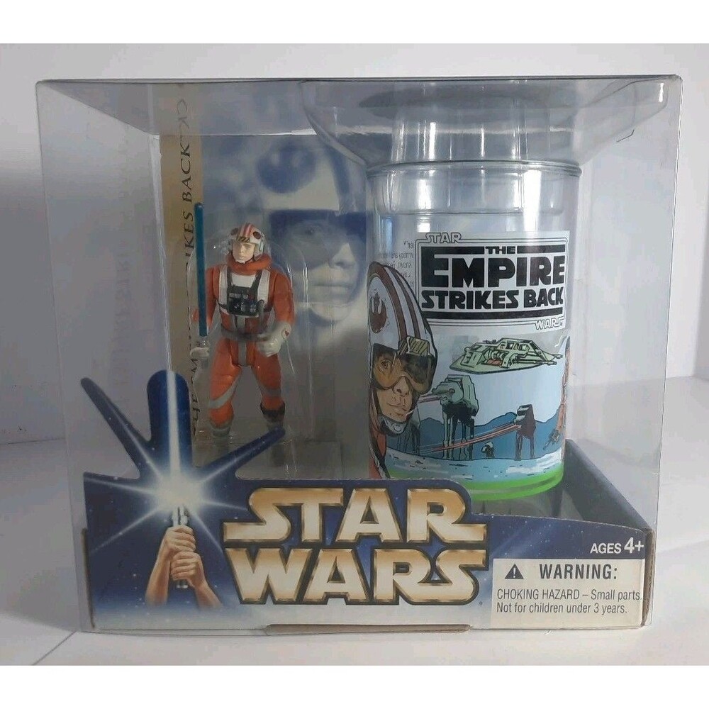 Star Wars - The Empire Strikes Back -Luke X-Wing Pilot & Collectible Cup - 2004